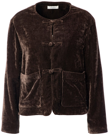 Prunella Jacket Woman JC Sophie Dark Brown 34