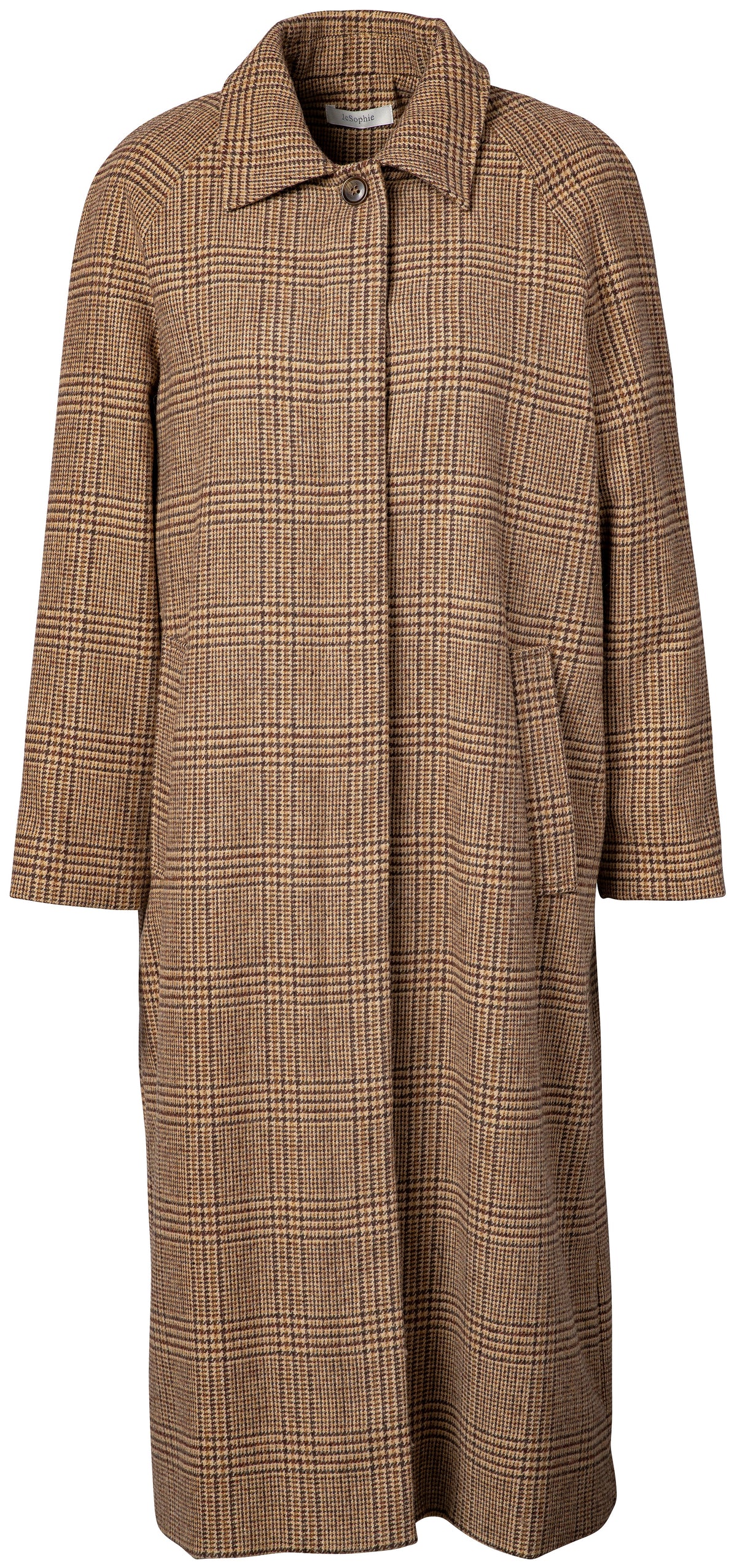 Panna Coat 2 Woman JC Sophie BROWN CHECK 34