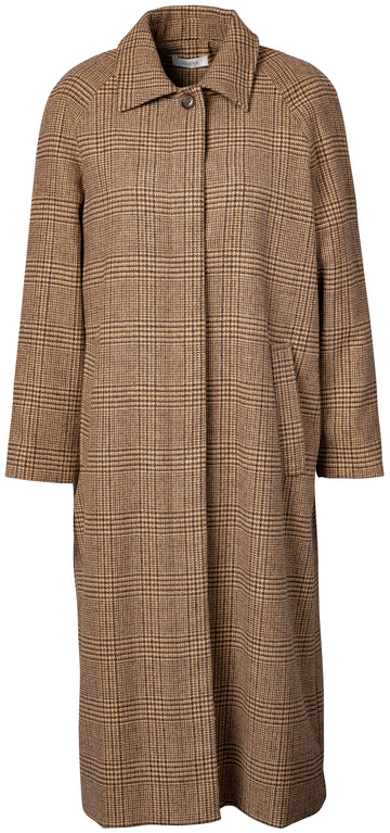 Panna Coat 2 Woman JC Sophie BROWN CHECK 34