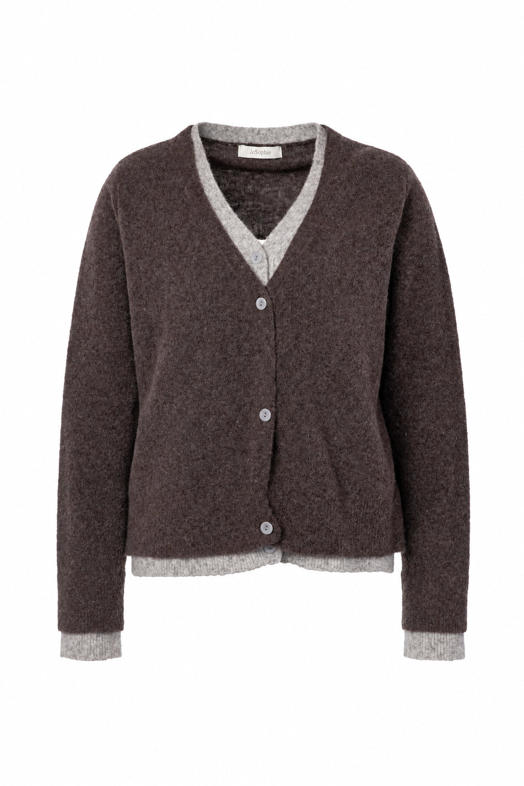 Pernille Cardigan Woman JC Sophie Dark Brown S/P
