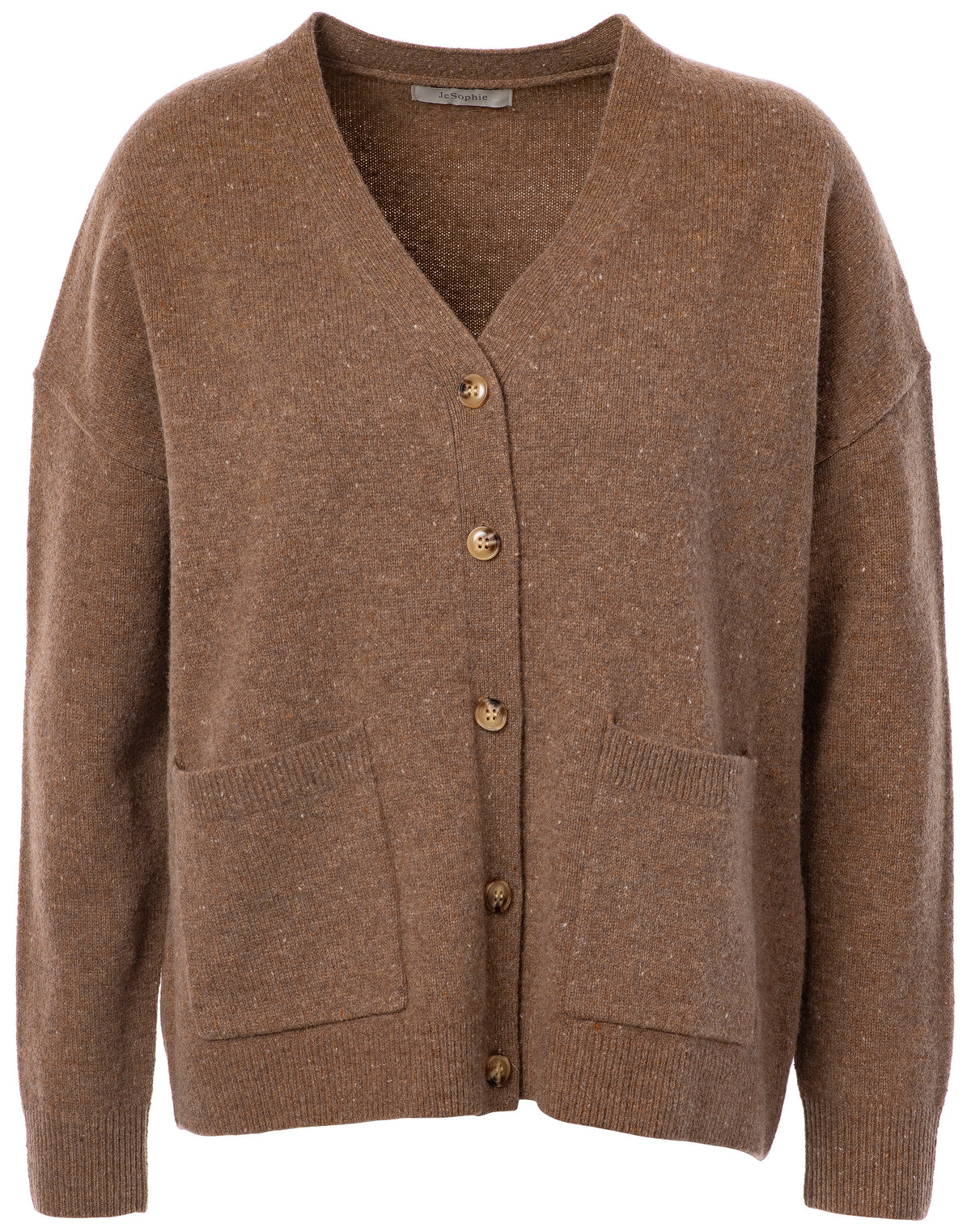 Piroska Cardigan Woman JC Sophie LIGHT BROWN XS/TP