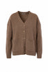 Piroska Cardigan Woman JC Sophie LIGHT BROWN XS/TP