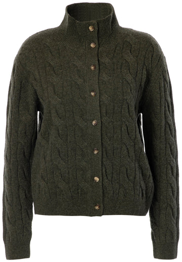 Pippin Cardigan Woman JC Sophie THYME GREEN XS/TP