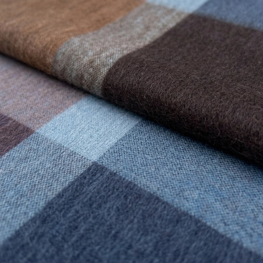 Plaid En Alpaga - Moka 45 X 70 Accessoire décoratif SHUPACA ALPACA
