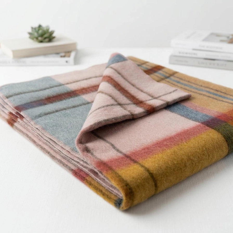 Plaid En Alpaga - Récif 70 X 90 Accessoire décoratif SHUPACA ALPACA
