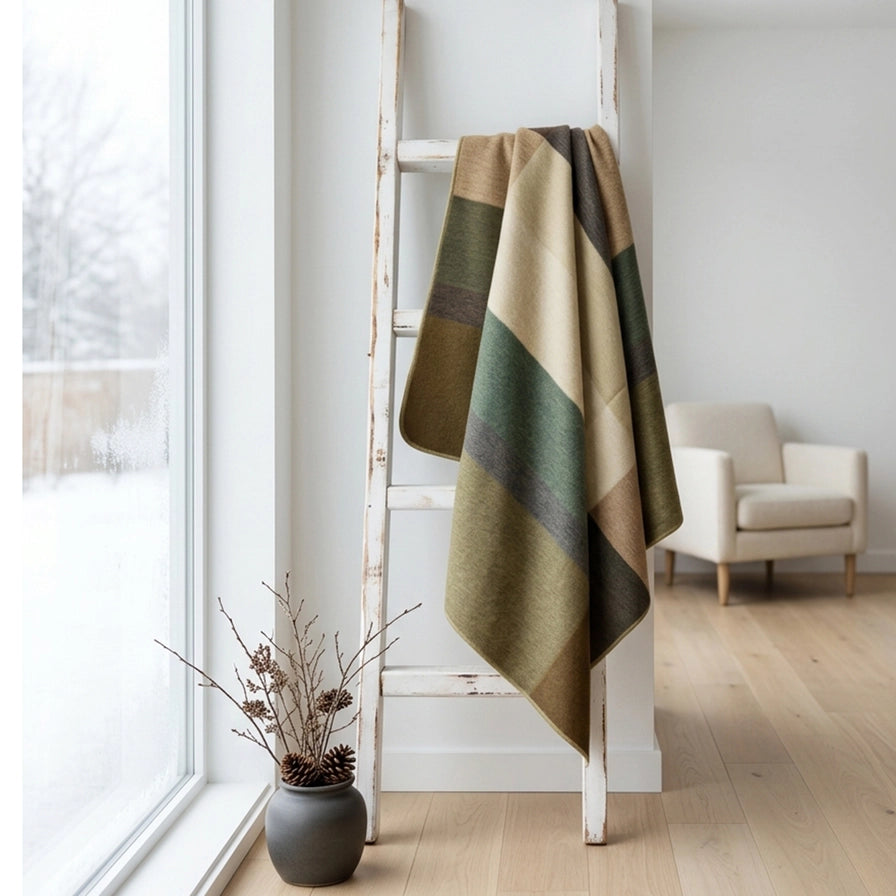 Plaid En Alpaga - Sable 70 X 90 Accessoire décoratif SHUPACA ALPACA