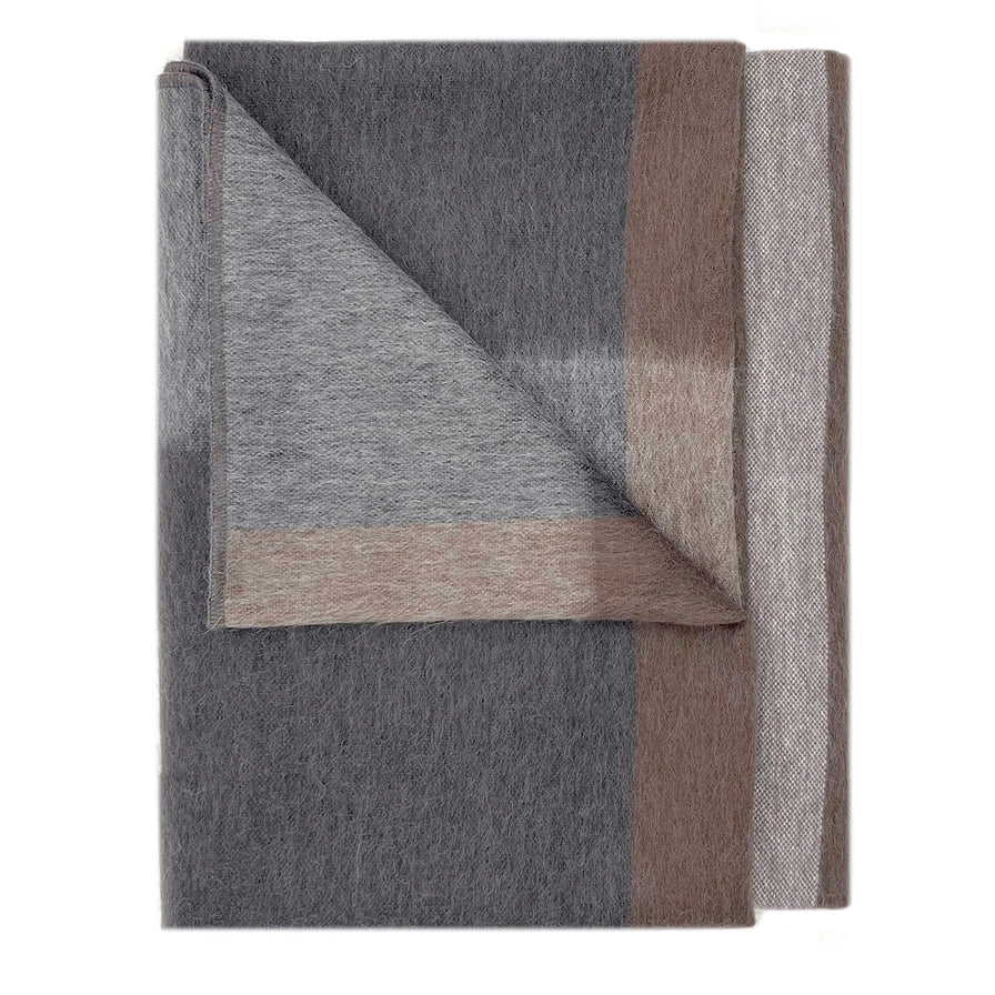 Plaid En Alpaga Woodland 45 X 70 Accessoire décoratif SHUPACA ALPACA