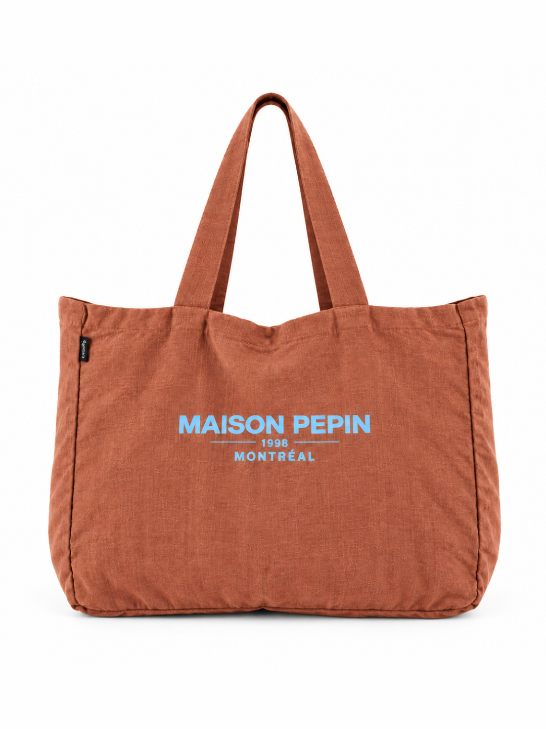 CABA EN LIN MOCHA MAISON PEPIN CABAS SAC maison pepin