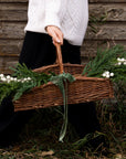 Real Touch Norfolk Cypress Stems, Frosted Berry, White Plum 40'' LUXE B