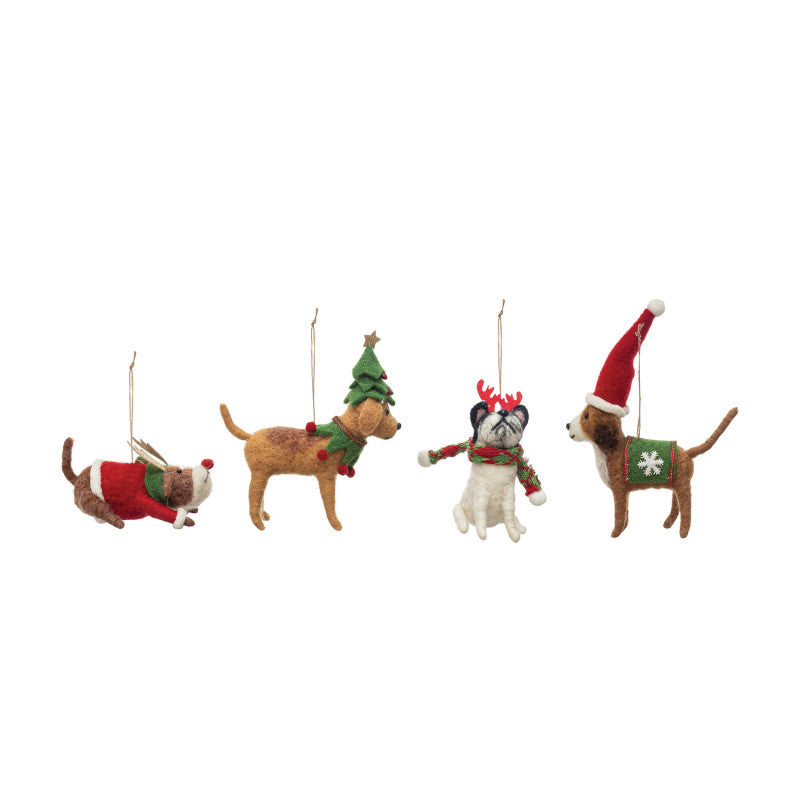 Chien de noel - XS1567A Christmas Decoration Creative Coop