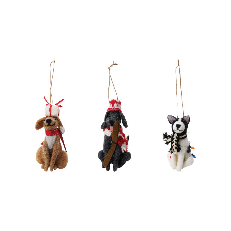 Christmas dog-XS9695A Christmas Decoration Creative Coop