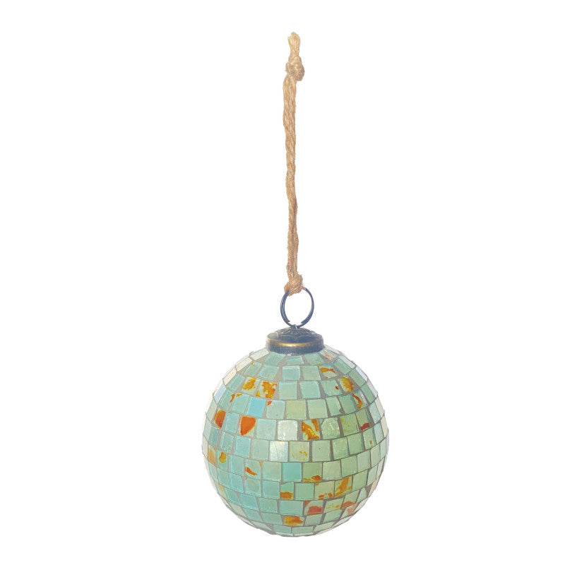 Boule de noel avec mosaic- XT1069 Creative Coop 2- XT1069