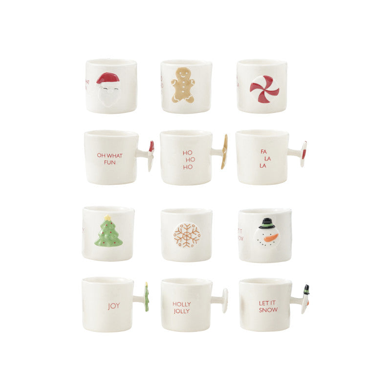 Tasse de noel- XT1809A Christmas Decoration Creative Coop