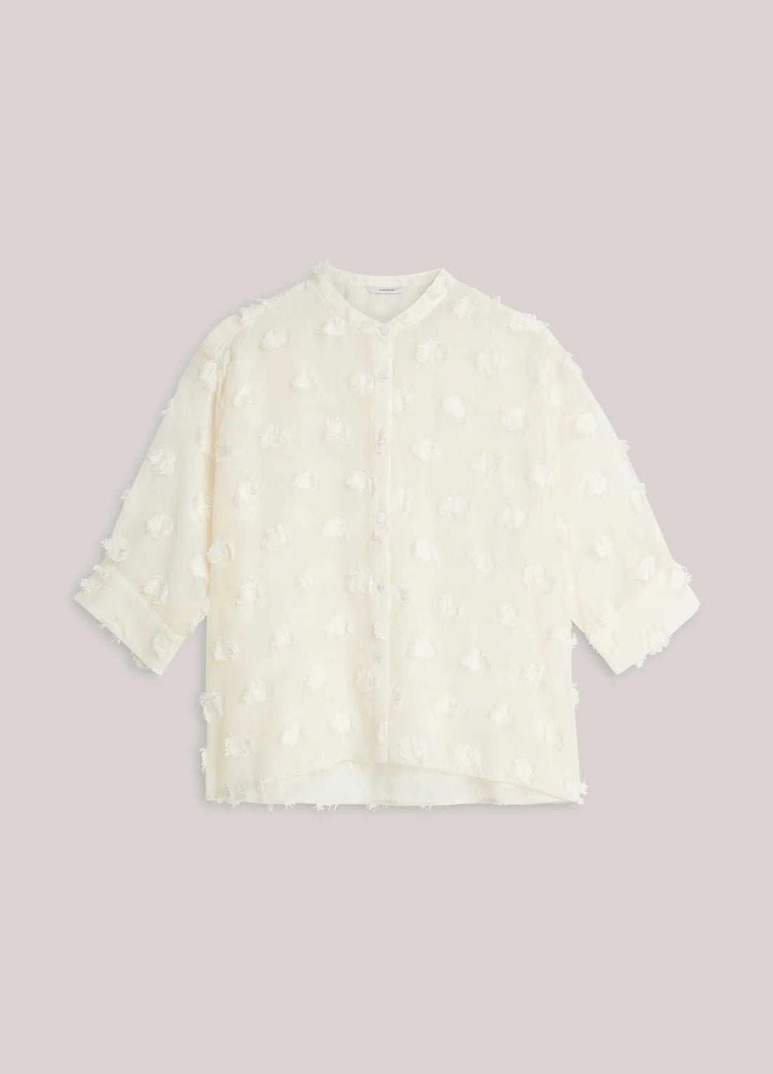 A-line blouse with 3D dots Blouse SUMMUM
