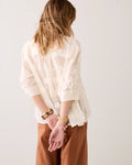 A-line blouse with 3D dots Blouse SUMMUM