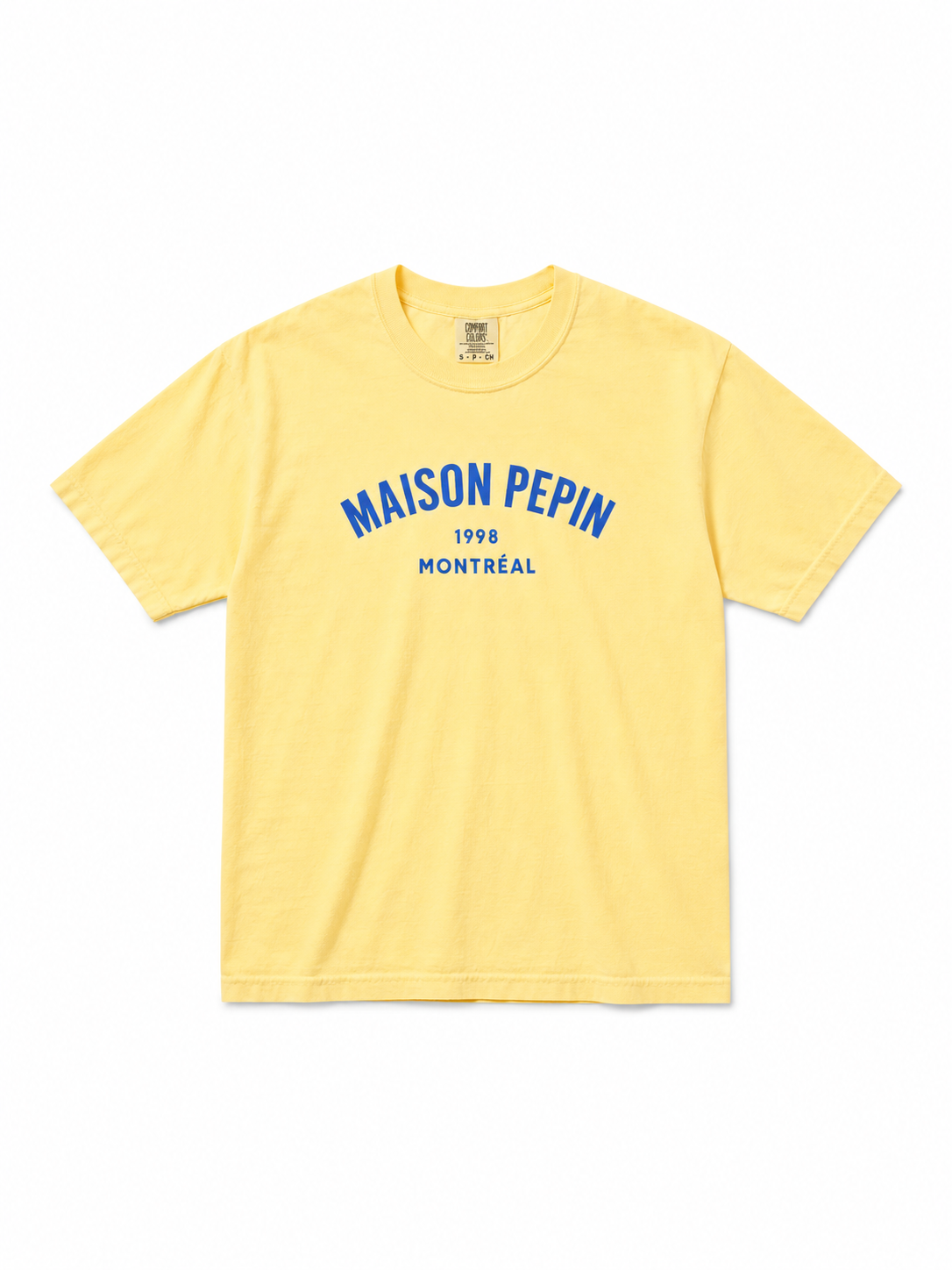 TEE SHIRT AMOUR DE VACANCES & MAISON PEPIN YELLOW T-Shirts Coin Maison - Espace Pepin