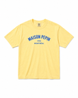 TEE SHIRT AMOUR DE VACANCES & MAISON PEPIN YELLOW T-Shirts Coin Maison - Espace Pepin Small