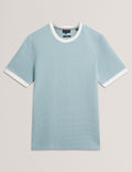 Alarico Men T-Shirts Scotch Soda Homme Sky Blue 5