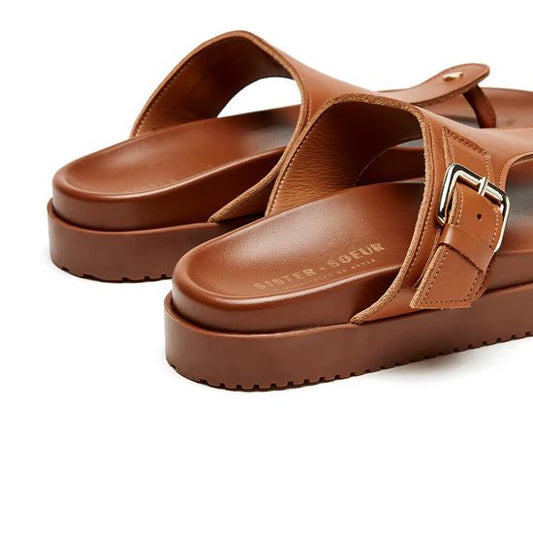 Alma - Tan Leather shoes SISTER & SOEUR 36