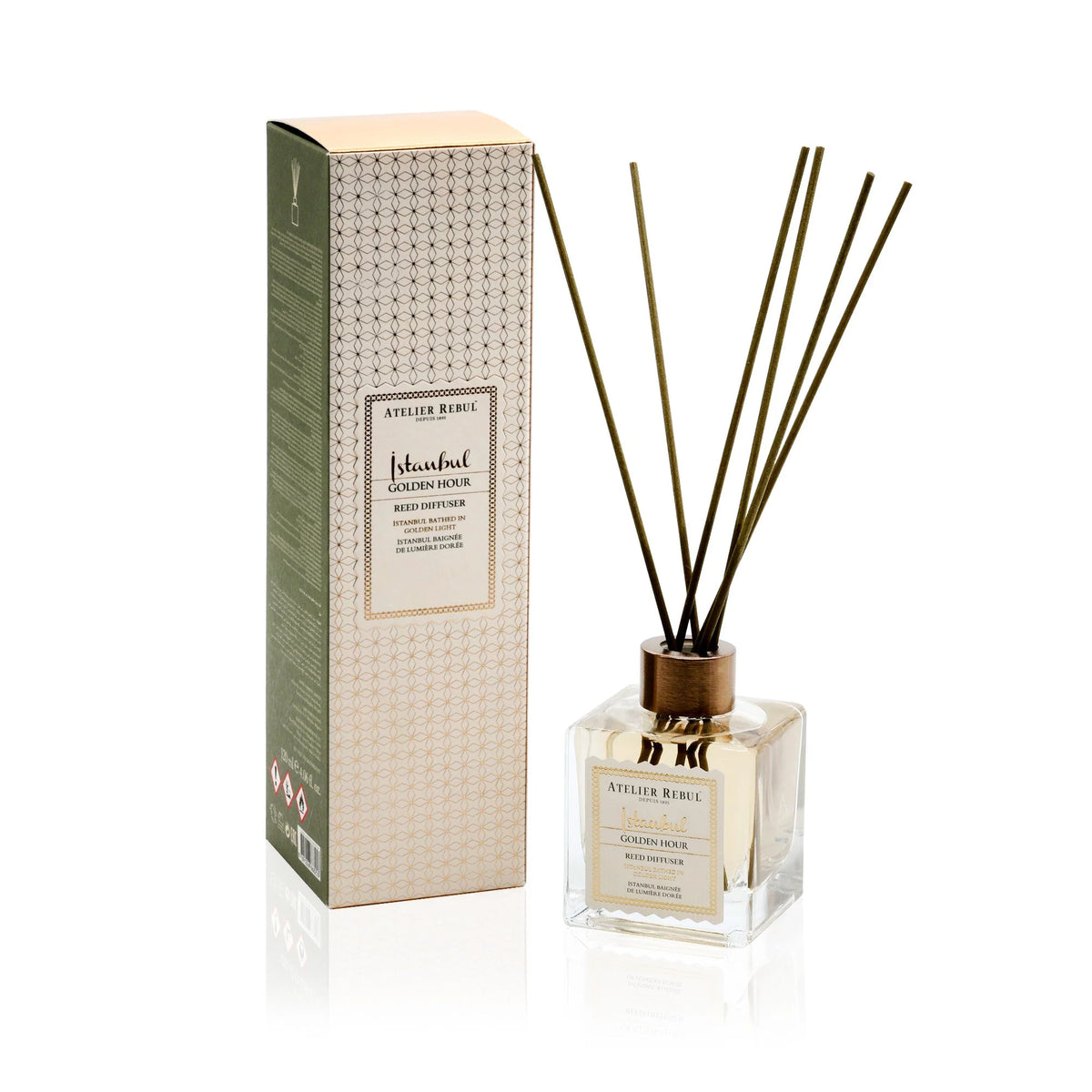 GOLDEN HOUR REED DIFFUSER 120 ML ATELIER REBUL