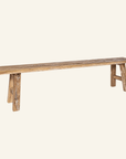 Bench vintage pattes A bench CRUSOË L: 200 cm