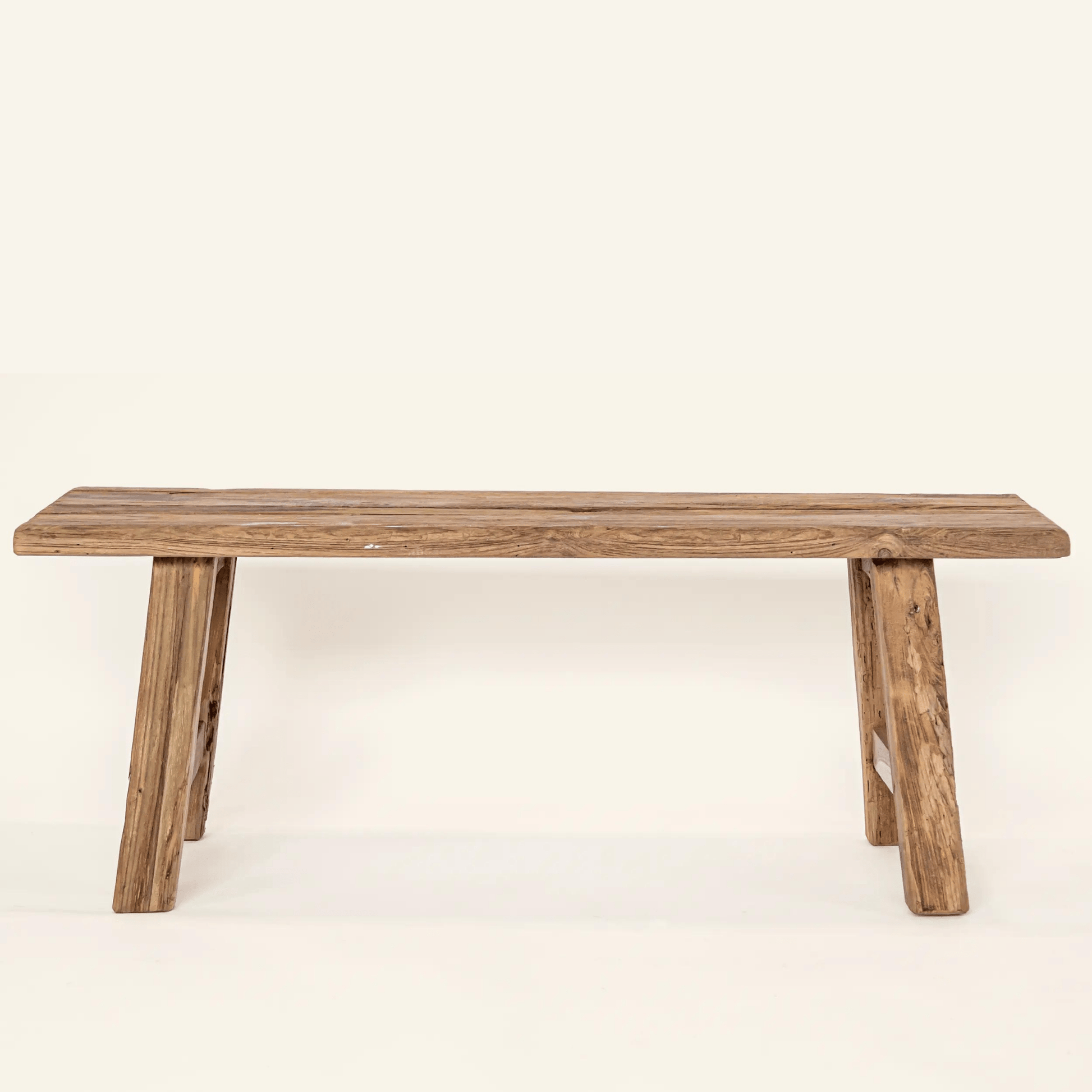 Bench vintage pattes A bench CRUSOË XS: 70 cm