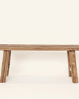 Bench vintage pattes A bench CRUSOË S: 120 cm