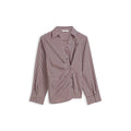 Blouse in Two-Tone Fine Stripe Woman SUMMUM
