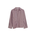 Blouse in Two-Tone Fine Stripe Woman SUMMUM