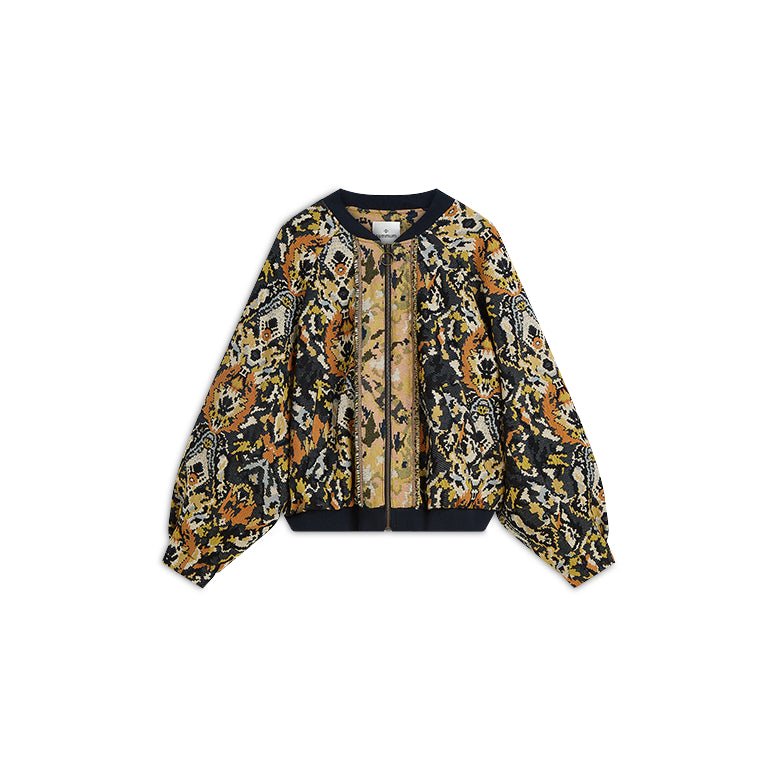 Bomber Jacquard Woman SUMMUM 34 MULTICOLOUR