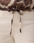 Boxy blouse with graphic print Blouse SUMMUM