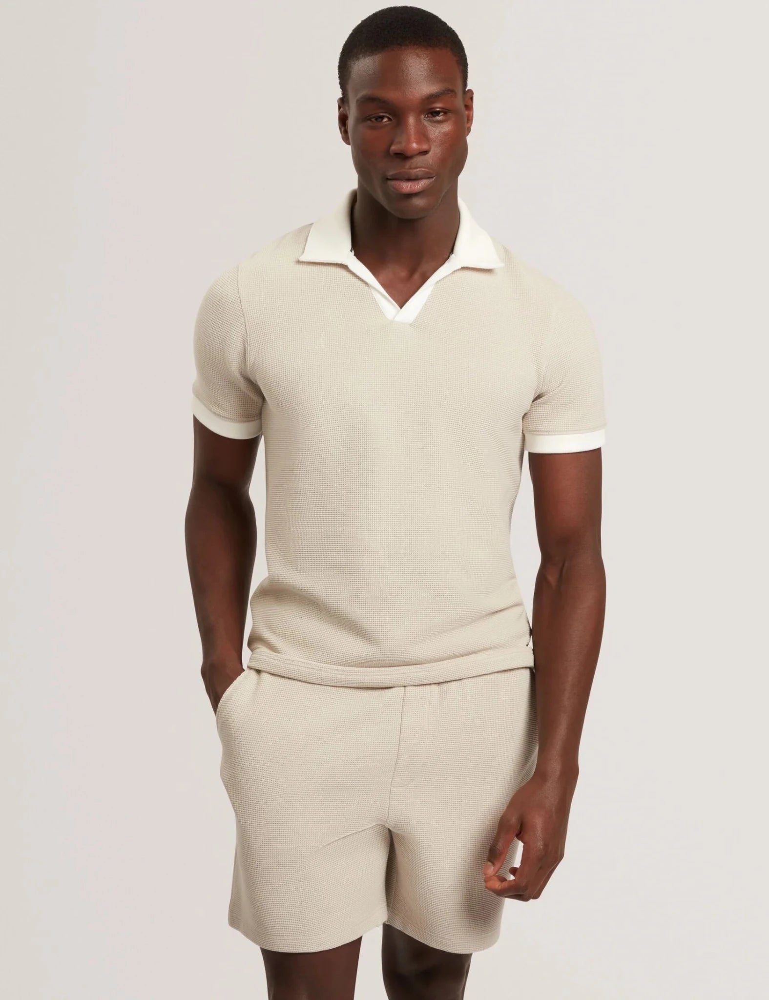 Brioza Men Polos Scotch Soda Homme ECRU 1