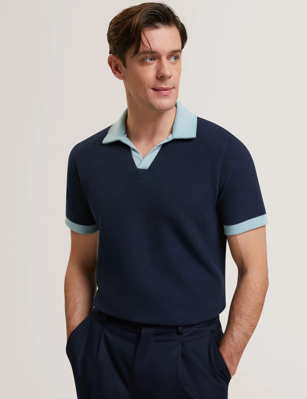 Brioza Men Polos Scotch Soda Homme Navy 1