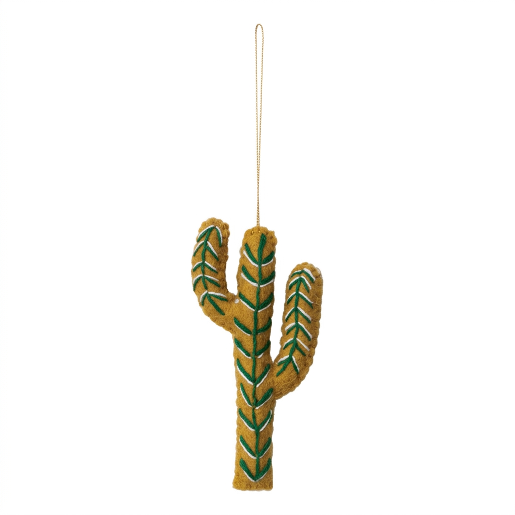 Handmade Wool Felt Cactus-XT0636B