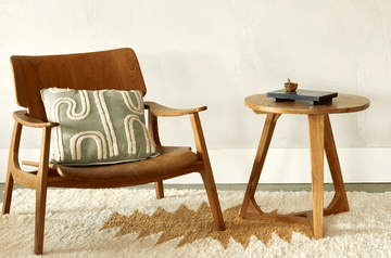 Chaise lounge Nordik en teck massif CRUSOË