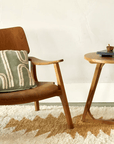 Chaise lounge Nordik en teck massif chair CRUSOË
