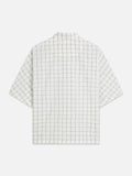 Check Loose-Fit Short-Sleeved Shirt Men Shirts Scotch Soda Homme