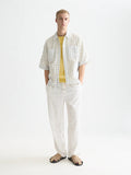 Check Loose-Fit Short-Sleeved Shirt Men Shirts Scotch Soda Homme