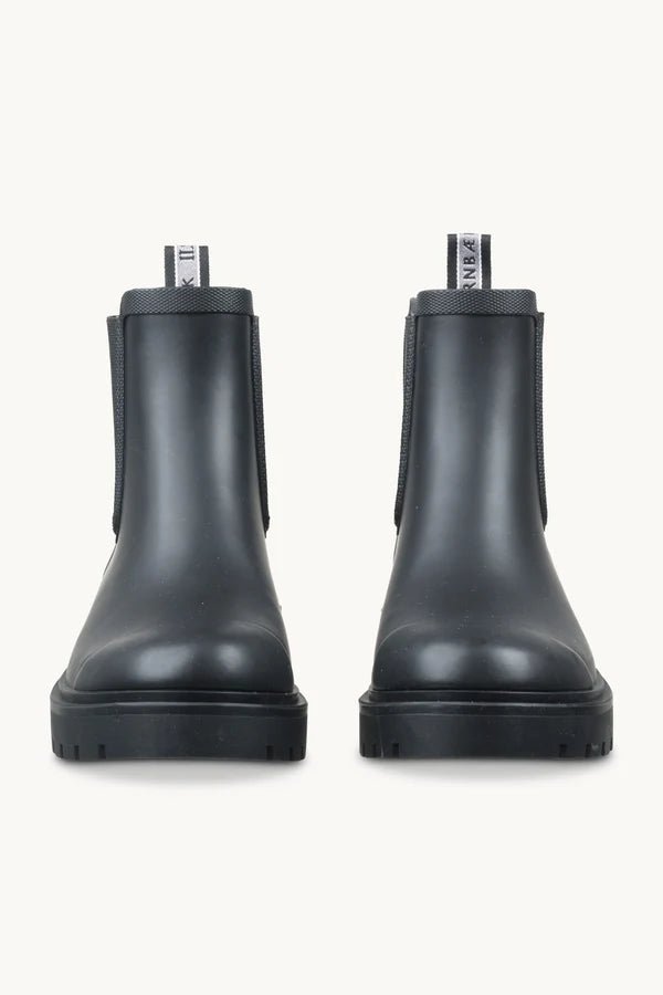 Chelsea Rain Boots Woman ILSE JACOBSEN ARMY BLACK 34