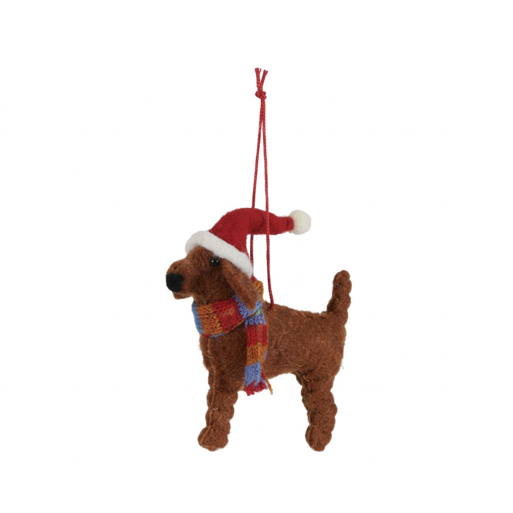 Christmas Dog- XT2530A Christmas Decoration Creative Coop