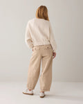 Cocoon-fit cotton-blend trousers Trousers SUMMUM
