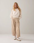 Cocoon-fit cotton-blend trousers Trousers SUMMUM