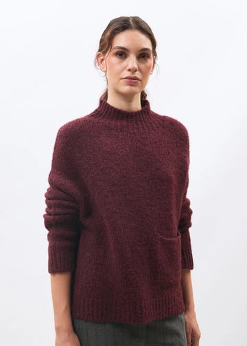 CODYN SWEATER Woman HUMILITY L/G BORDEAUX