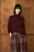CODYN SWEATER Woman HUMILITY S/P BORDEAUX