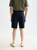 Core Fave Cotton-Linen Twill Bermuda Short Men Shorts Scotch Soda Homme Navy 31