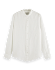 Core Linen Shirt LS Stand Collar Men Shirts Scotch Soda Homme