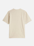 Core Raw-Edged Relaxed-Fit Garment-Dyed T-Shirt Men T-Shirts Scotch Soda Homme Oatmeal Melange XL