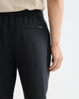 Core Warren Cotton/Linen Twill Jogger Men Trousers Scotch Soda Homme Night 30-30