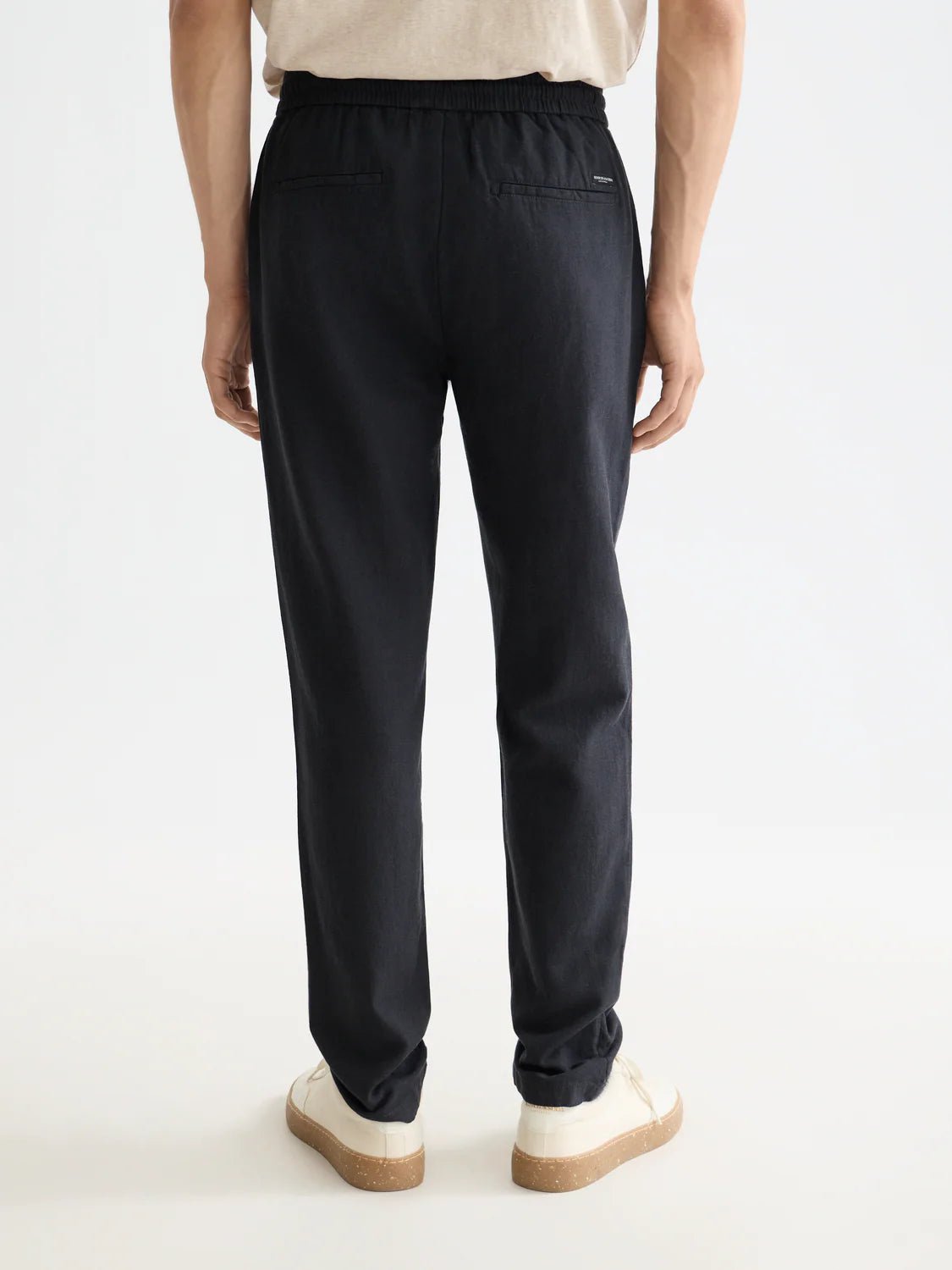 Core Warren Cotton/Linen Twill Jogger Men Trousers Scotch Soda Homme Night 32-32