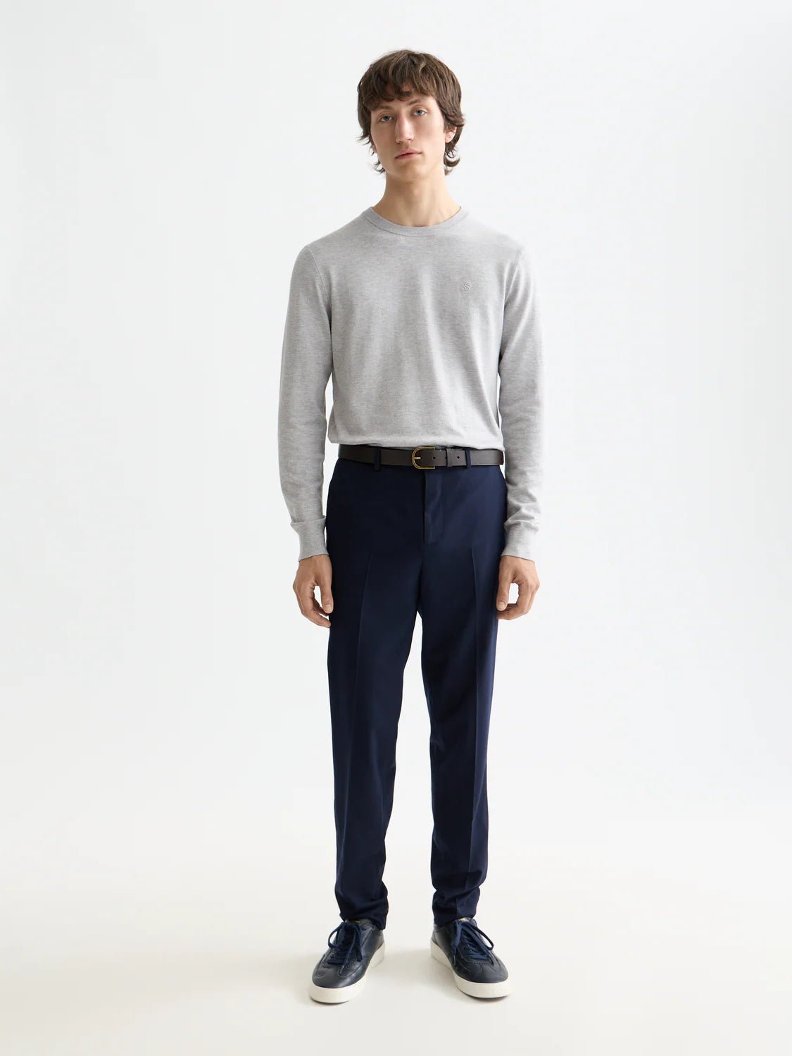Core Warren Cotton/Linen Twill Jogger Men Trousers Scotch Soda Homme Night 29-30